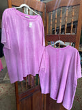Purple Zenana Tee with Back Seam