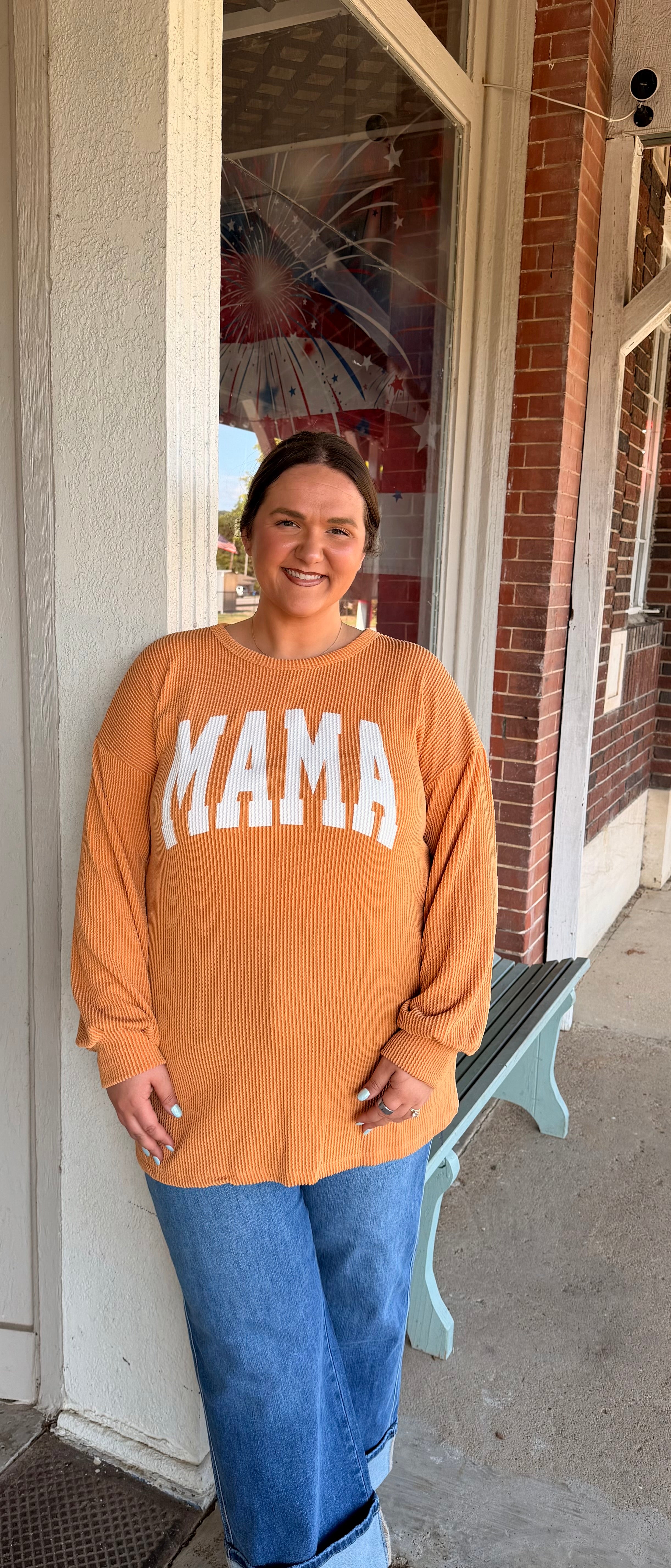 Ribbed MAMA Longsleeve