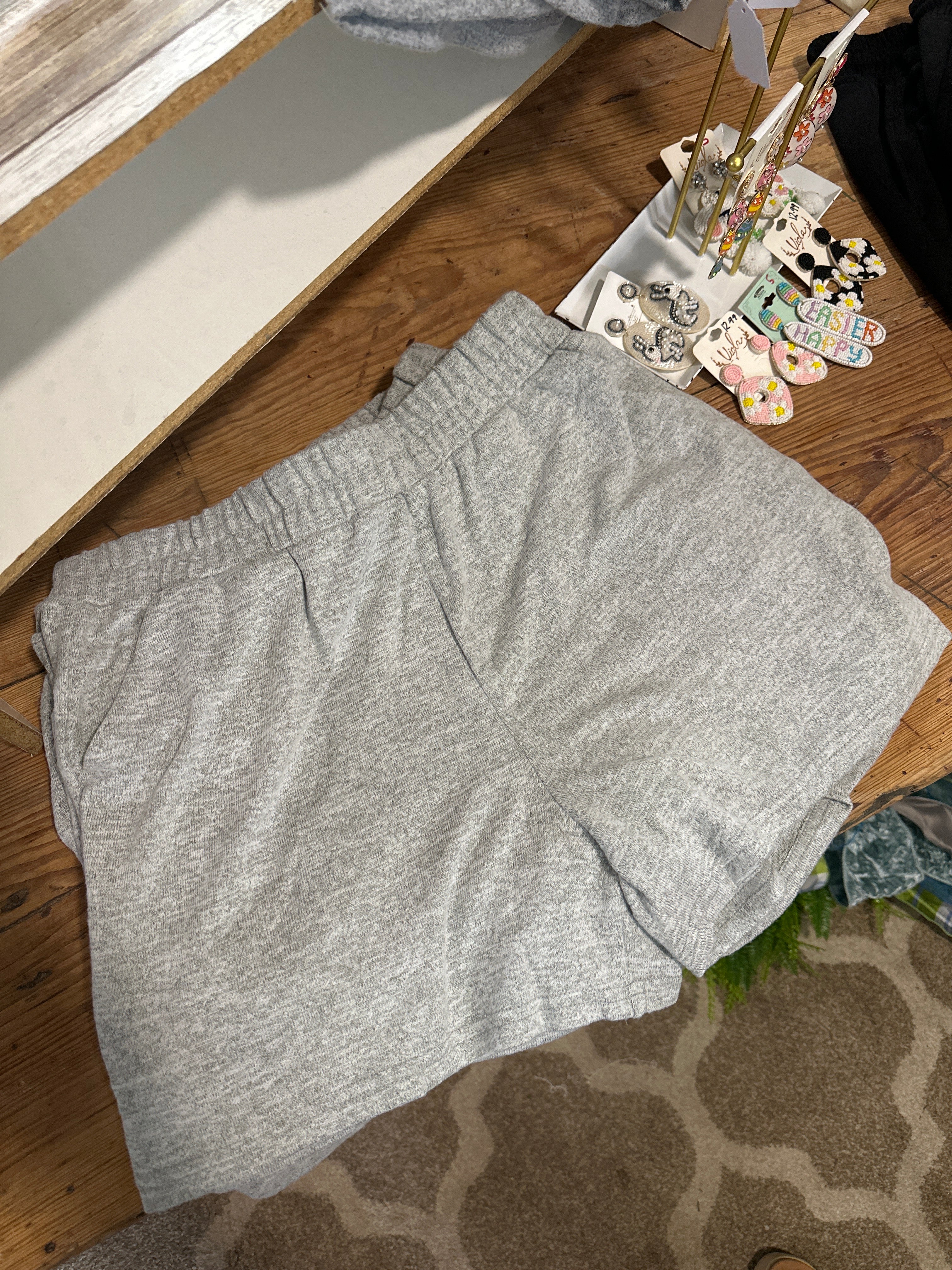 So Soft Light Gray Shorts