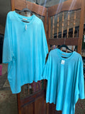 Sky Blue Box Tee
