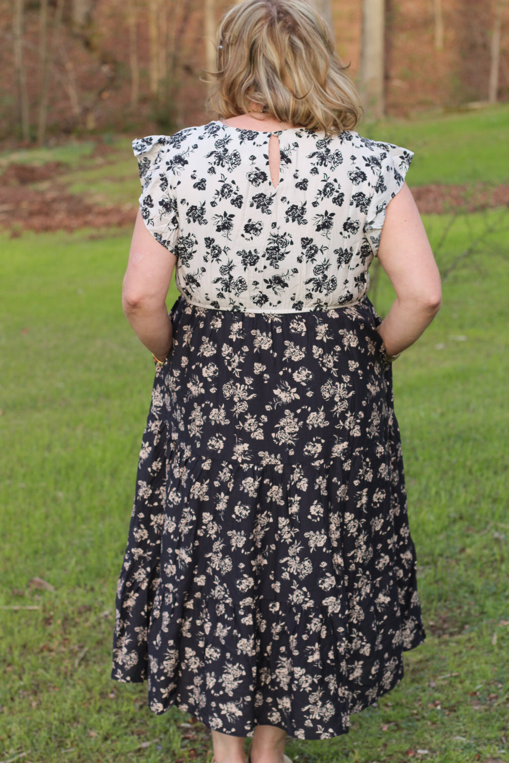Classy B&W Maxi (FINAL SALE)