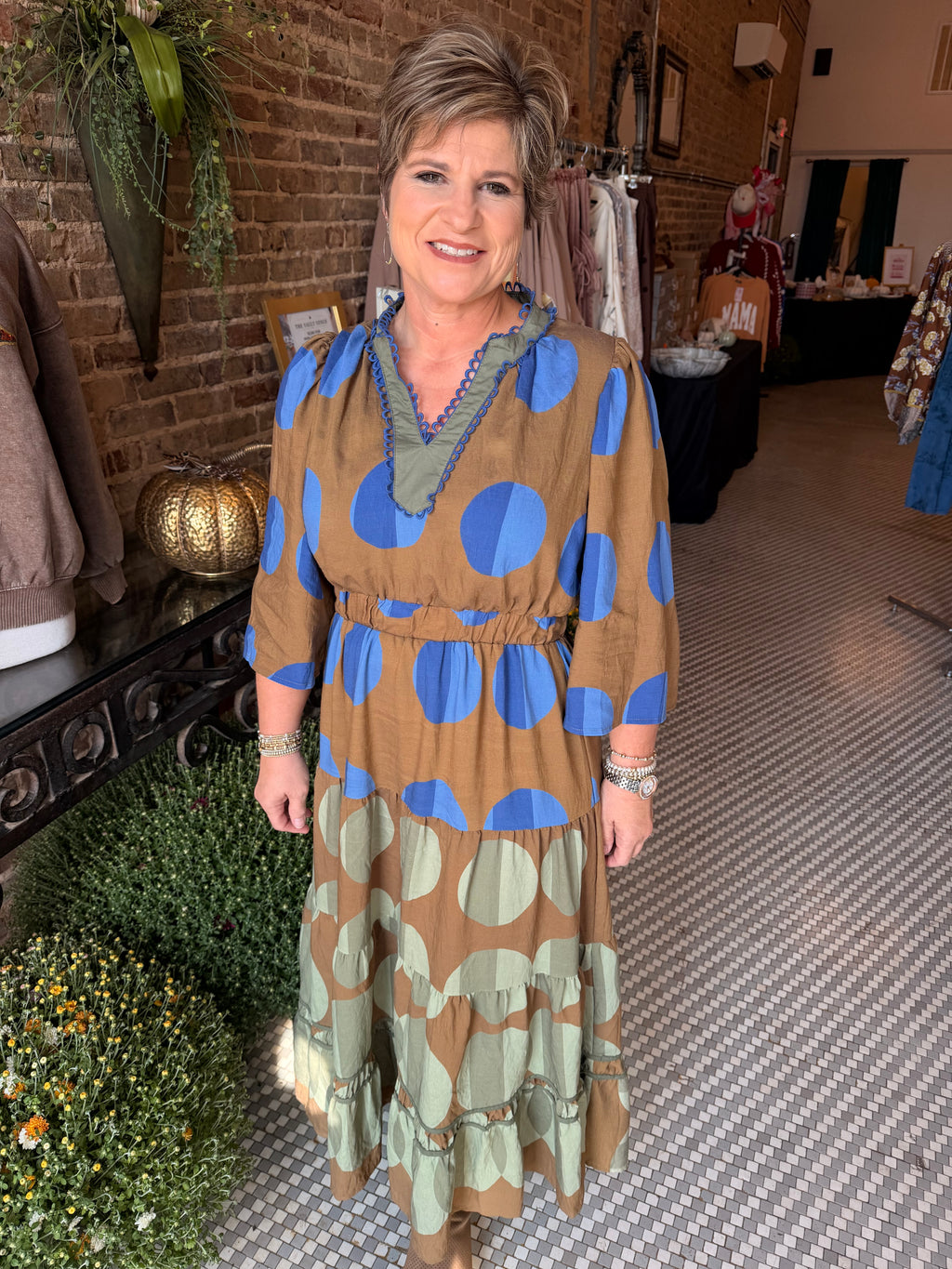 Fall Dot Maxi