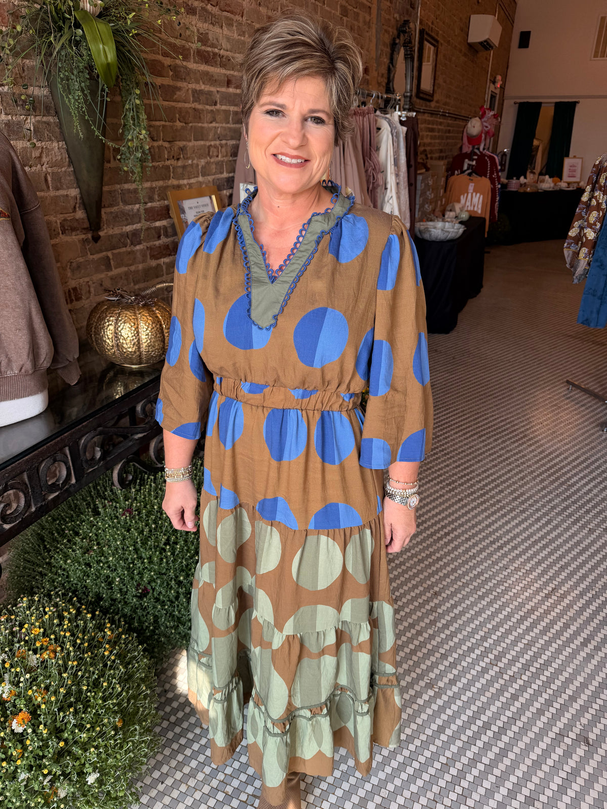 Fall Dot Maxi