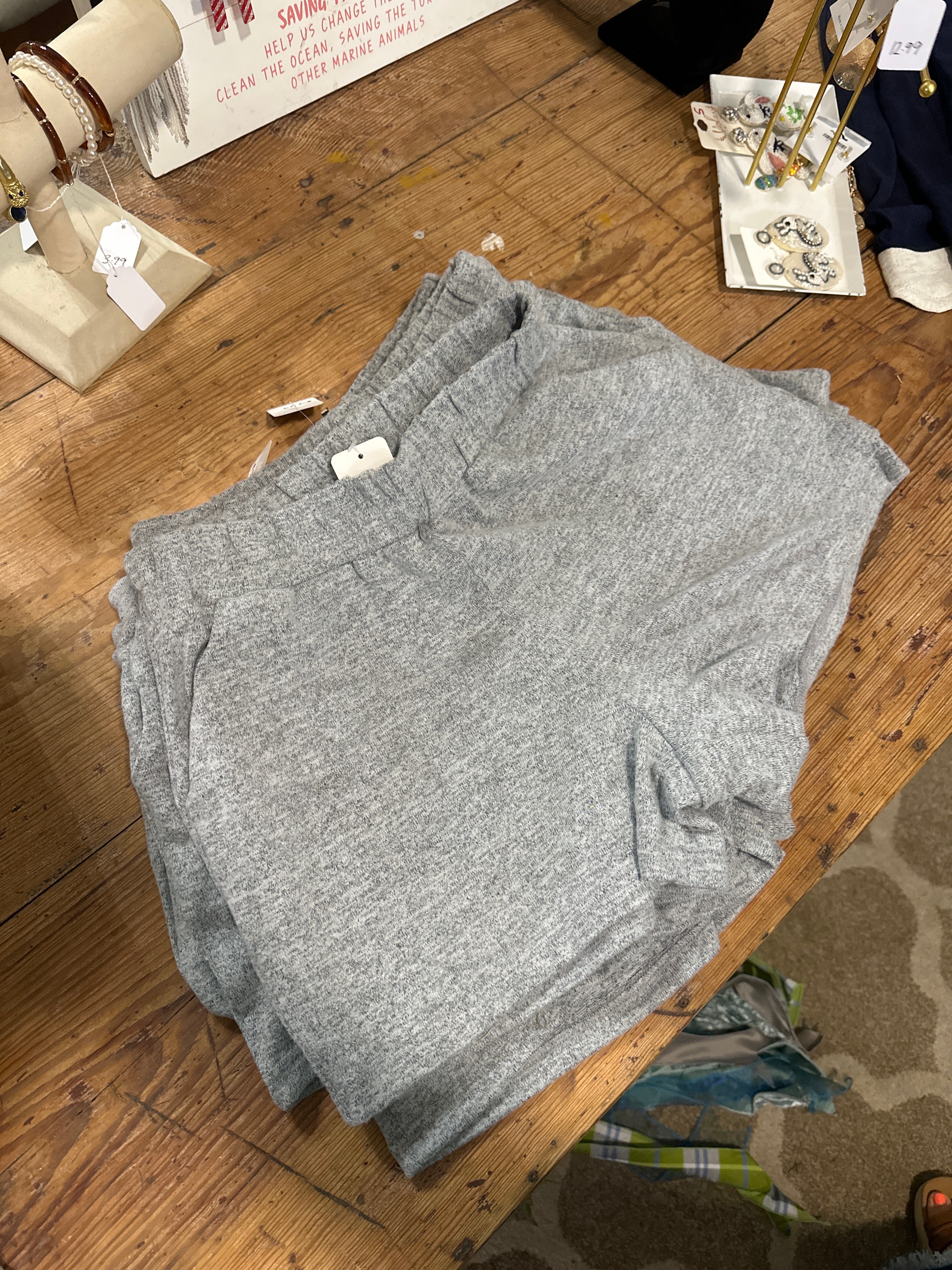 So Soft Dark Gray Shorts