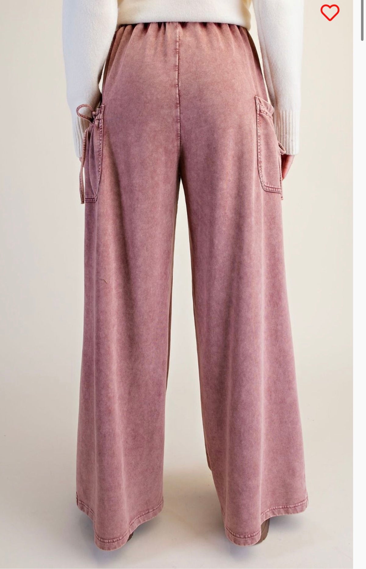 Red Bean Easel Pants