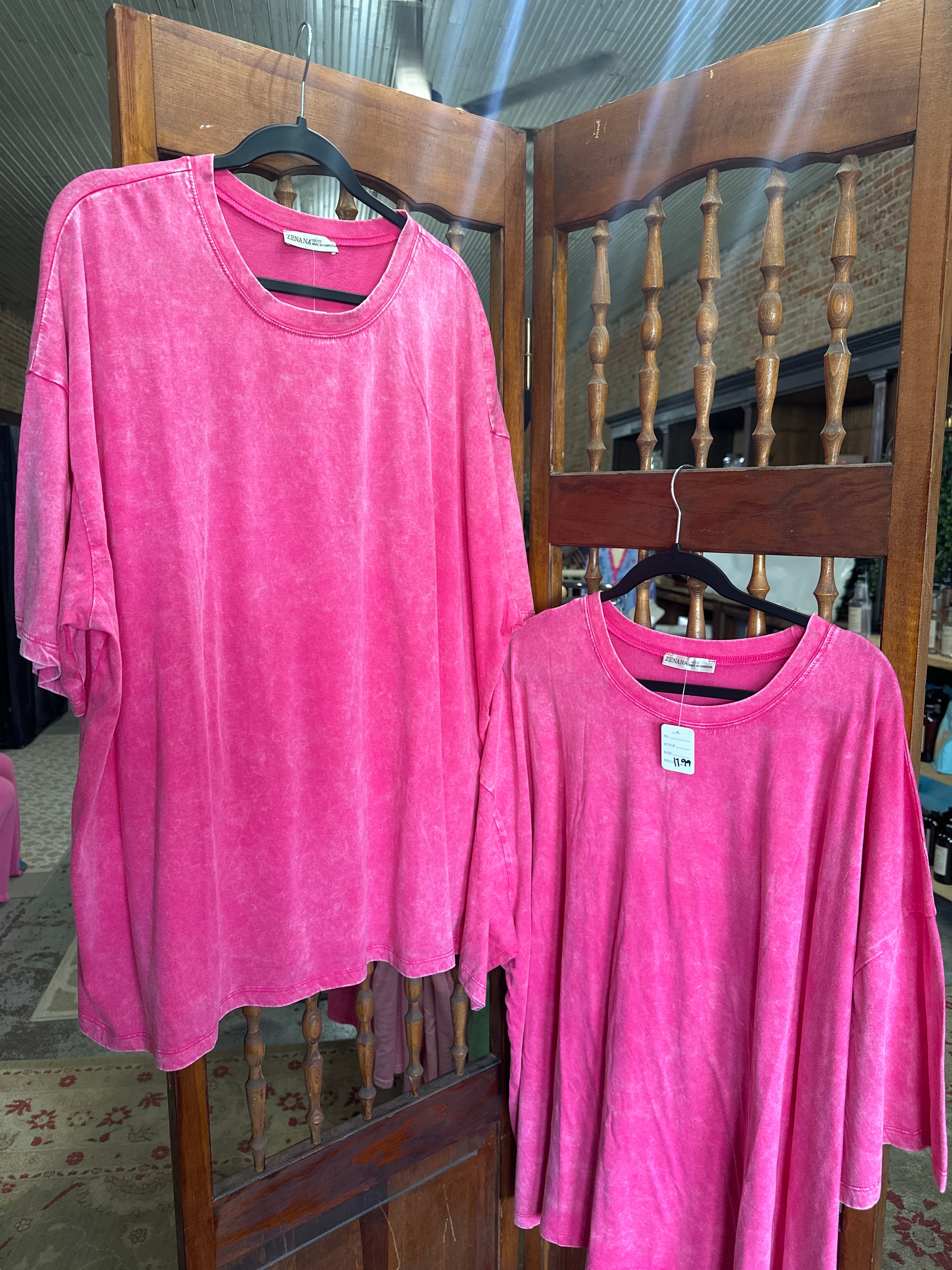Hot Pink Box Tee